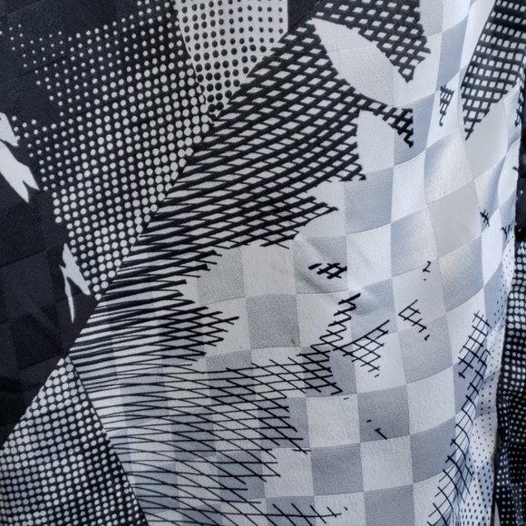 80s Pure Argenti flounce sleeve dress - Picture 5 of 8